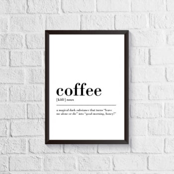 Quadro Coffee - Definição